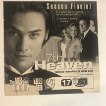 7th Heaven Tv Guide Print Ad Barry Watson Jessica Biel Stephen Collins TPA12 - £4.67 GBP