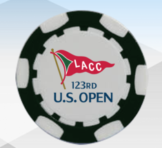 US Open Championship 2023  LA CC  Black Poker Chip - 1pc - $79.21 MXN