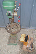 Enco Model 4005 Bench Top Drill Press w Some Bits - $405.00