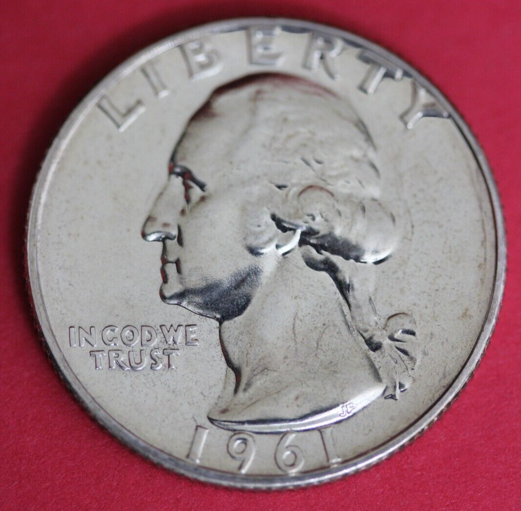 1961 Proof George Washington Quarter Exact Coin Shown Fast Shipping OCE 07 - $15.50