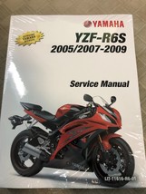 2005 2007 2008 2009 Yamaha YZF R6S Service Repair Workshop Manual Factor... - £141.37 GBP