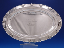 English King by Tiffany and Co Sterling Silver Trophy Platter 18&quot; x 13&quot; ... - $5,577.29 CAD
