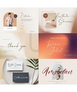 Cursive Fonts 200+ Bundle Cricut Commercial  Embroidery Script Instant D... - $8.18 CAD