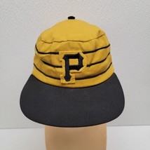 Vintage Pittsburgh Pirates United Hatters Cap Millinery Fitted Hat Medium - £59.27 GBP