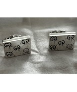 Gucci Sterling Silver Ghost Cuff links NIB - $296.01