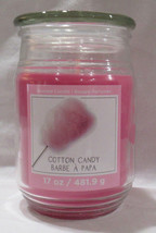 Ashland Scented Candle NEW 17 oz Large Jar Single Wick Summer COTTON CANDY - $20.54