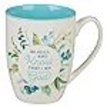 Christian Art Gifts Womens Ceramic Coffee &amp; Tea Mug Be Still and Know - Psalm 46 - £7.91 GBP