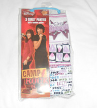 Disney CAMP ROCK Underwear Panties 3 Pack  NIP - $6.97+