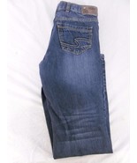 Silver jean Co. - Dark Blue Jean - size -GIRLS 16 Excellent Condition 30... - £18.91 GBP