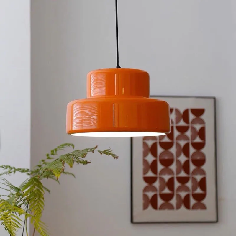 Nordic antique orange restaurant pendant light creativity Japanese orang... - $133.64