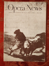 Metropolitan Opera News Magazine January 26 1953 Fedora Barbieri Bizet&#39;s Carmen - £11.29 GBP