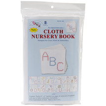 Jack Dempsey Stamped Cloth Nursery Books 8&quot;X8&quot; 12 Pages-ABC - £12.11 GBP