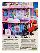 Barbie Glamour Home Mail-In Coupon Holidays Vintage 1985 Print Magazine Toy Ad - £9.83 GBP