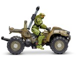 Halo 4&quot; World of Halo Figure &amp; Vehicle  Mongoose with Master Chief - $40.99