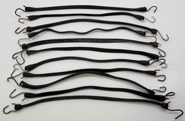 X7) Vintage Mixed Lot 11 Rubber Bungee Tie Down Hook Straps - 21&quot; - $9.89