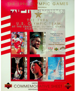 1996 Olympics (Atlanta) Limited Edition Commemorative Sheet - Future Cha... - £12.82 GBP