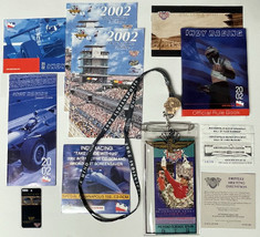 2002 Indy/Indianapolis 500 Pit Road Terrace Ticket Stub/VIP Pass/Lanyard... - £61.82 GBP
