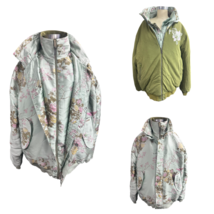 Puma x Rihanna Fenty Women&#39;s Reversible Bok Choy Bomber Jacket Size 0 Ov... - $2,744.78 MXN