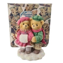 Cherished Teddies 533874 &quot;When I Count My Blessings, I Count You Twice&quot; Figurine - £7.85 GBP