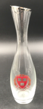 Harvard University Logo Emblem Crest Ceramic Glass Bud Vase 2.5&quot; Dia 10&quot; Tall - £18.63 GBP
