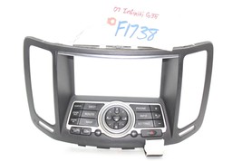 07-13 Infiniti G35 Sedan Dash Screen Display Trim W/ Controls F1738 - $69.75