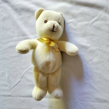Baby Gund Baby&#39;s First Teddy 5717 Small Yellow Plush Bear 8&quot; - £38.93 GBP