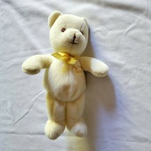 Baby Gund Baby&#39;s First Teddy 5717 Small Yellow Plush Bear 8&quot; - £39.65 GBP