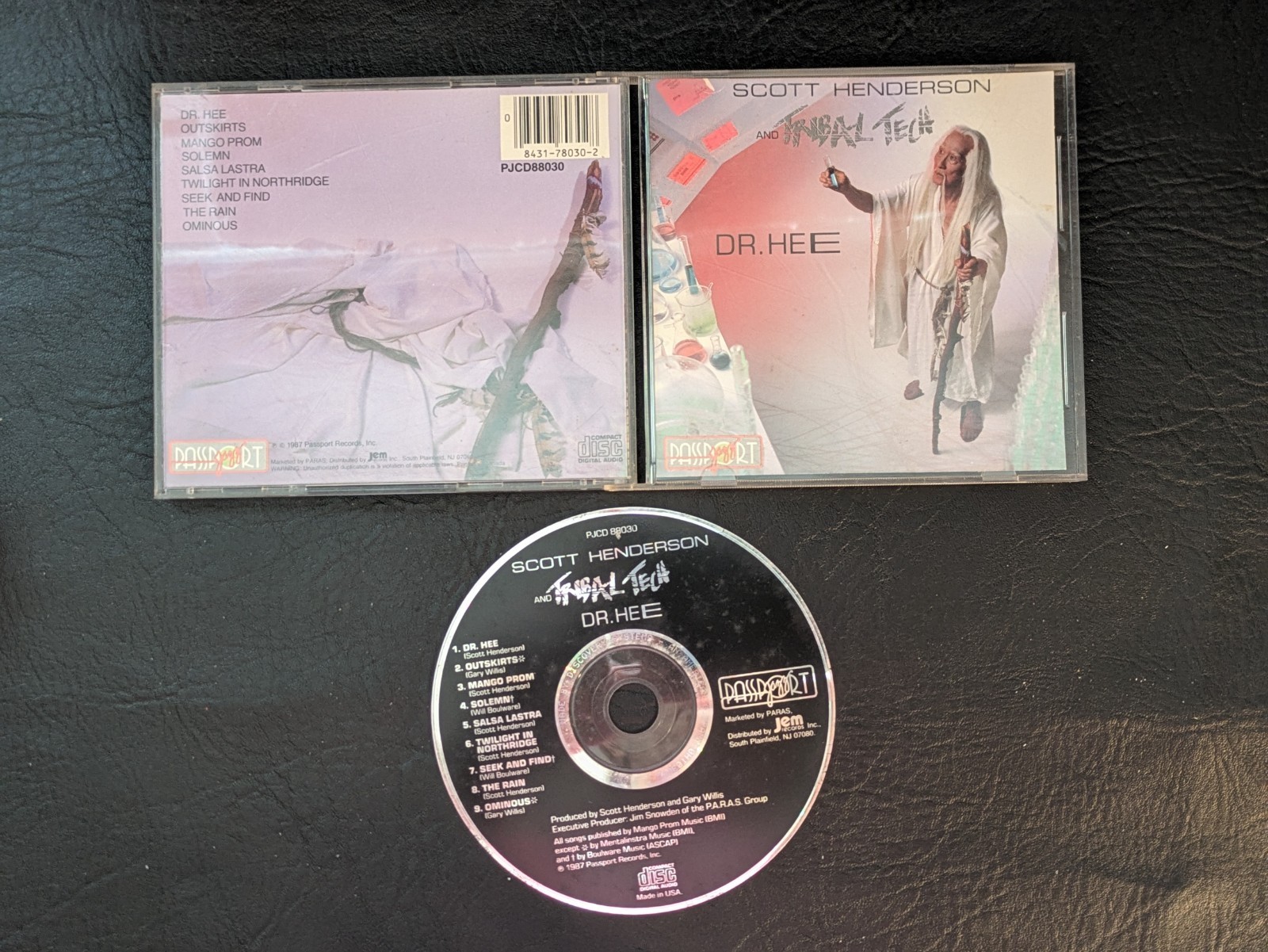 CD De Audio Jazz Rock Fusión De Dr. Hee Scott Henderson Y Tribal Tech 1987 - $44.85
