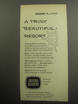 1957 Arizona Biltmore Hotel Ad - A truly beautiful resort - £14.78 GBP