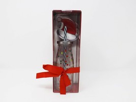 Holiday Time Bottle &amp; Cookie Cutter Set - New - £9.04 GBP