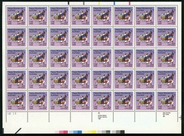Australia Bicentennial Sheet of Forty 22 Cent Postage Stamps Scott 2370 - £14.31 GBP