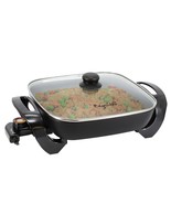 MegaChef 11.81 Inch Electric Skillet with Non-Stick Coating in Black - $85.05