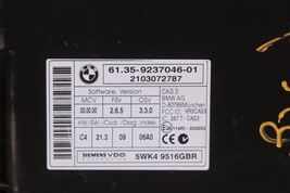 2011 BMW 328i 528i N52 3.0 AT DME ECU CAS3 Key Immobilizer Ignition Set 7614362 image 4