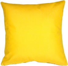 Sunbrella Sunflower Yellow 20x20 Outdoor Pillow, with Polyfill Insert - £43.57 GBP