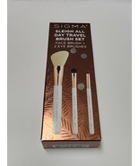 SIGMA Sleigh All Day Brush Set 3pc Travel Makeup Brushes F40 E32 E65 - €18,65 EUR