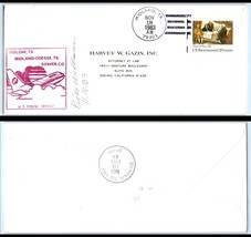 1983 US First Flight Cover - Midland, Texas to Denver, Colorado W11 - £2.21 GBP