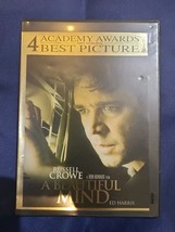 A Beautiful Mind (DVD 2-Disc Set  Widescreen) Test its slim case cropped... - $8.14