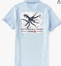 Gyotaku  Southern Tide Skipjack Octopus Hachi Polo Shirt Gyotaku - £28.71 GBP