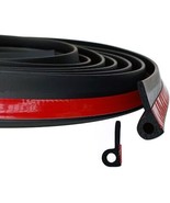 Tintvent Rubber Seal, P Shaped EPDM Foam Rubber Weather Stripping, Self-... - $83.05 CAD