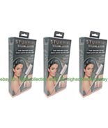 3 Boxes -New in Box Stunning Volume Styler Volumizing Hair Brush Rose Go... - $29.69