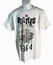 THE BEATLES 19.64 Short Sleeve Cotton T-Shirt White XL NWOT - $291.51 MXN