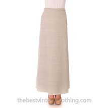 VTG 70s Vuokko Finland Cotton Stripe Wrap Maxi Skirt Jokapoika Sz 38 28W - $4,117.28 MXN