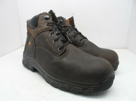 Timberland PRO Men&#39;s 6&quot; Workstead A1KHV Comp Toe Work Boots Brown Size 14M - £57.12 GBP