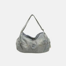Adjustable Strap Denim Tote Bag - €39,94 EUR