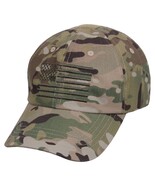 Tactical Operator Cap Embroidered USA Flag Military Contractor Hat Multi... - $27.34 CAD