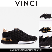 The Scarlet Black Leather Women Sneaker image 4