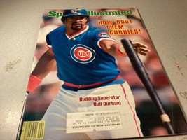 June 11 1984 Sports Illustrated Magazine Chicago Cubs Bull Durham Superstar - £7.81 GBP