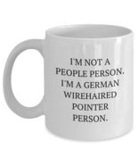 German Wirehaired Pointer Dog Lovers Gift, Funny White Coffee Mug, Chris... - £13.95 GBP+