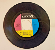 Little Esther Phillips Am I That Easy To Forget 7&quot; Vinyl Lenox NX-5560 DUSTIES - £2.88 GBP