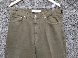Levi 550 Jeans Men 36x30 Green Relaxed Fit Tapered Leg Casual Pants - $22.99
